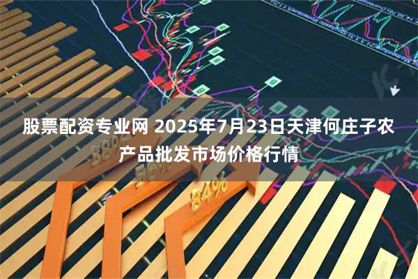 股票配资专业网 2025年7月23日天津何庄子农产品批发市场价格行情